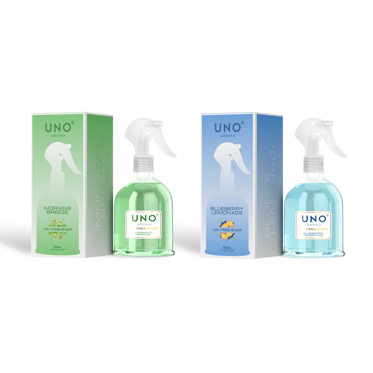 (Pack of 2) Morning Breeze and Blueberry Lemonade - Air Fresheners (2 X 300ML)