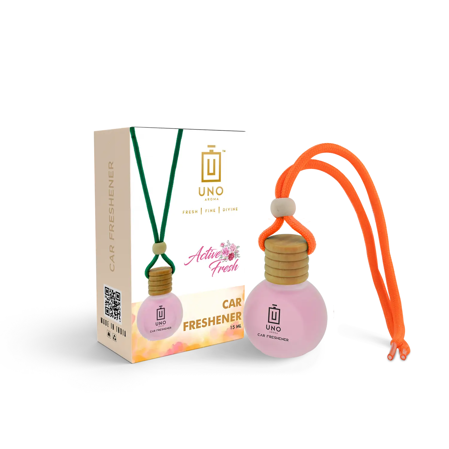 Active Fresh Hanging Car Freshener Car perfume, spray – UNO Aroma