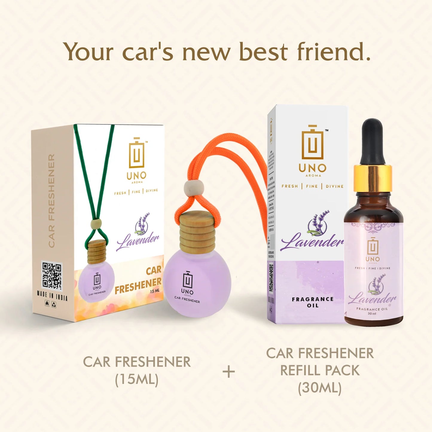 Lavender - Hanging Car Freshener