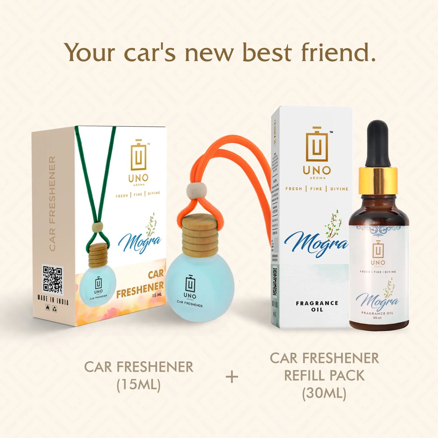 Mogra - Hanging Car Freshener