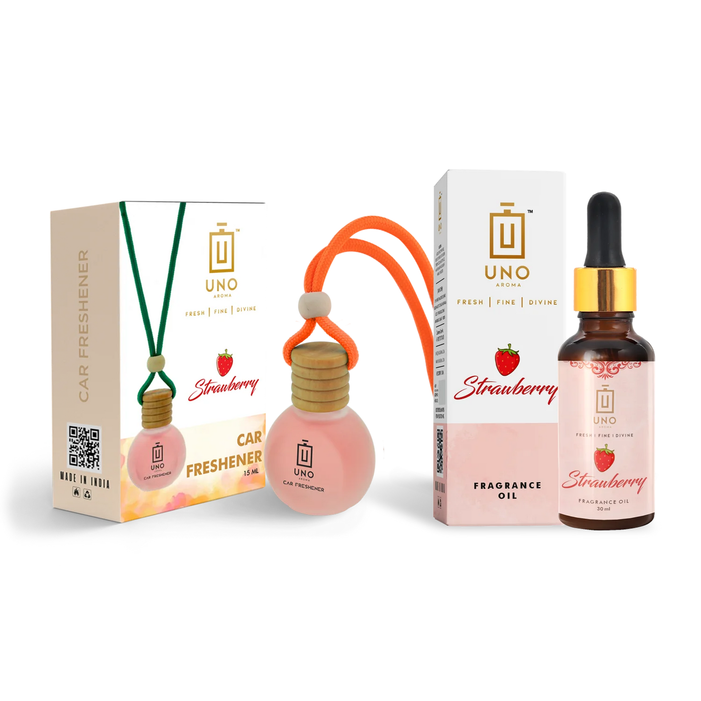 Strawberry - Hanging Car Freshener