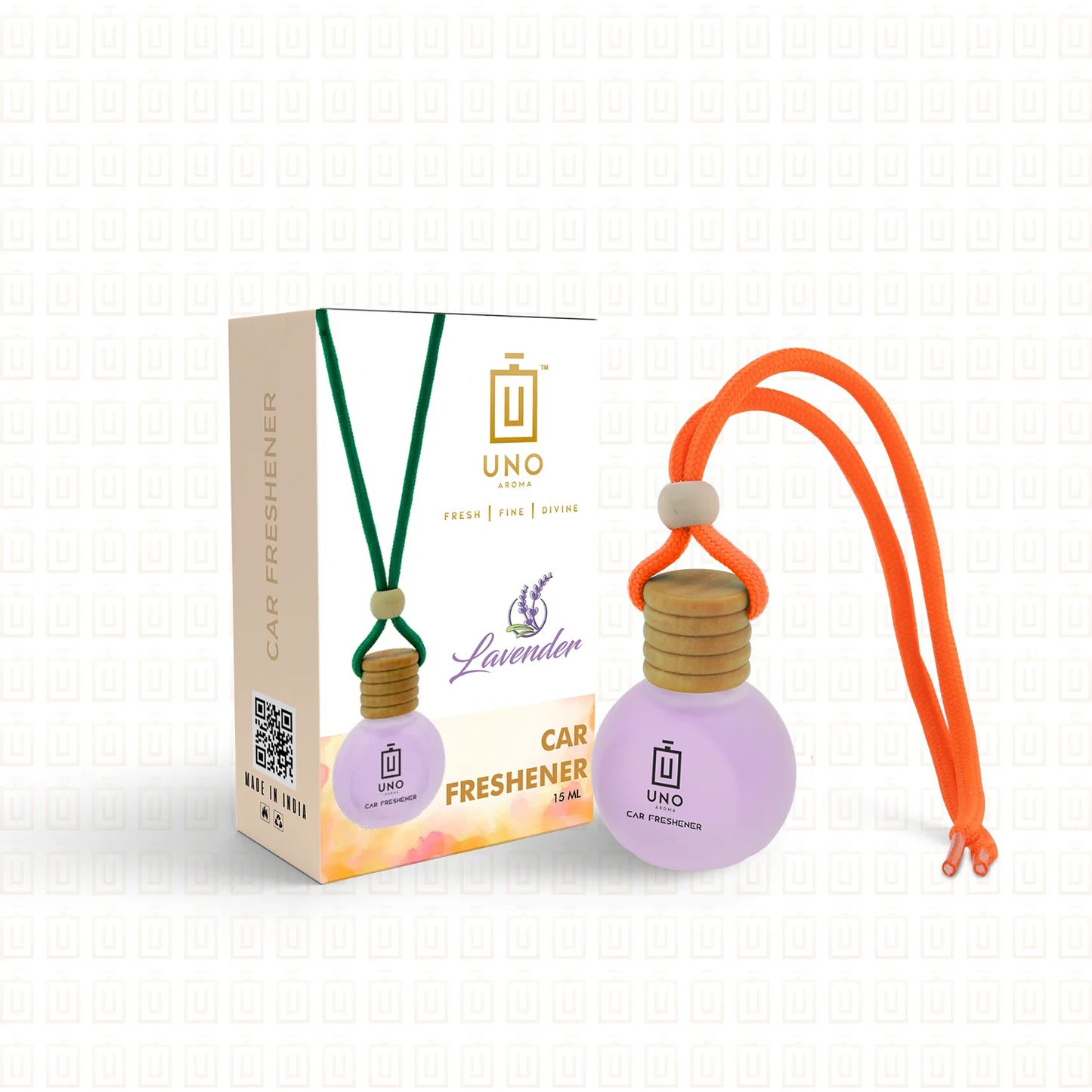 Orchid Flower - Hanging Car Freshener