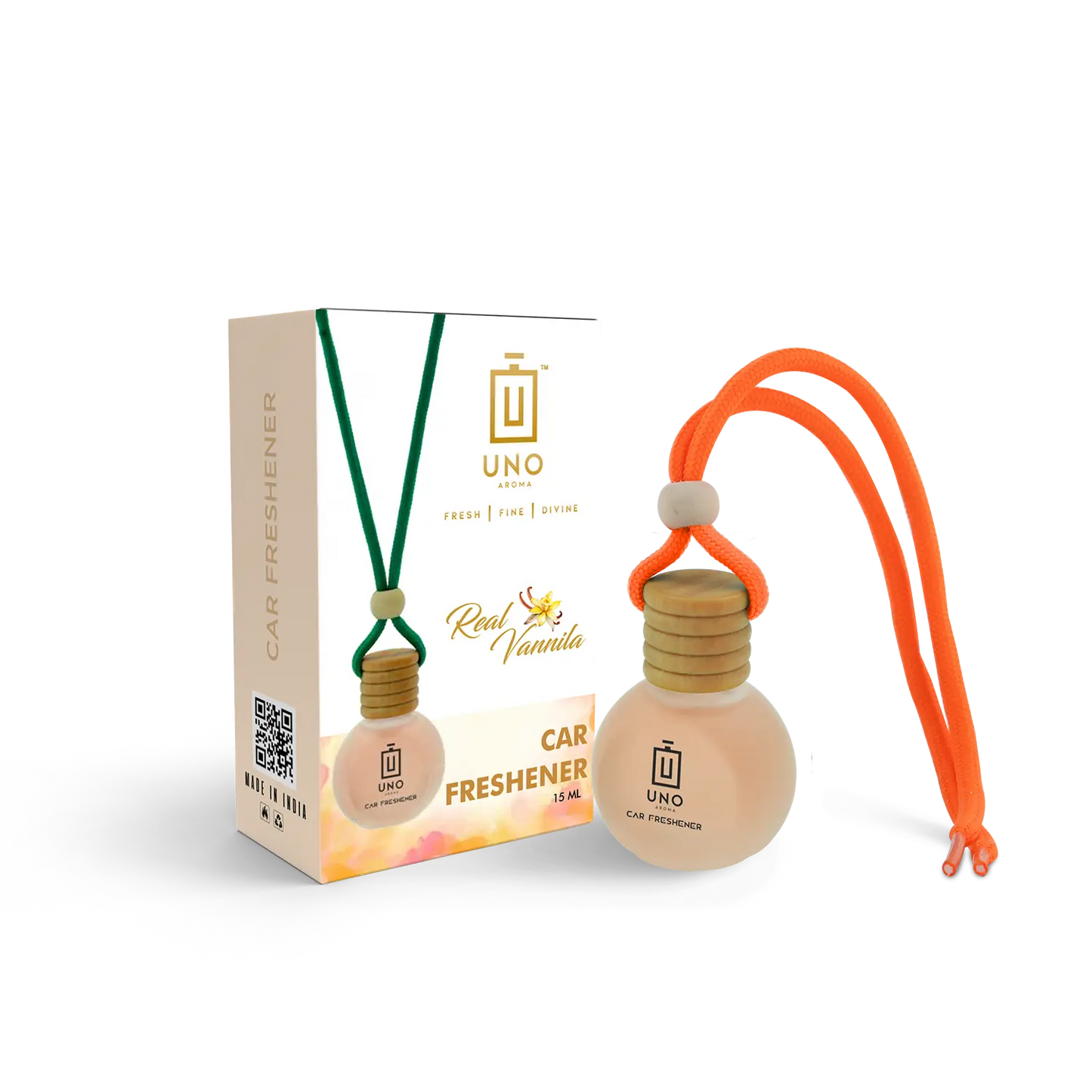 Real Vanilla - Hanging Car Freshener