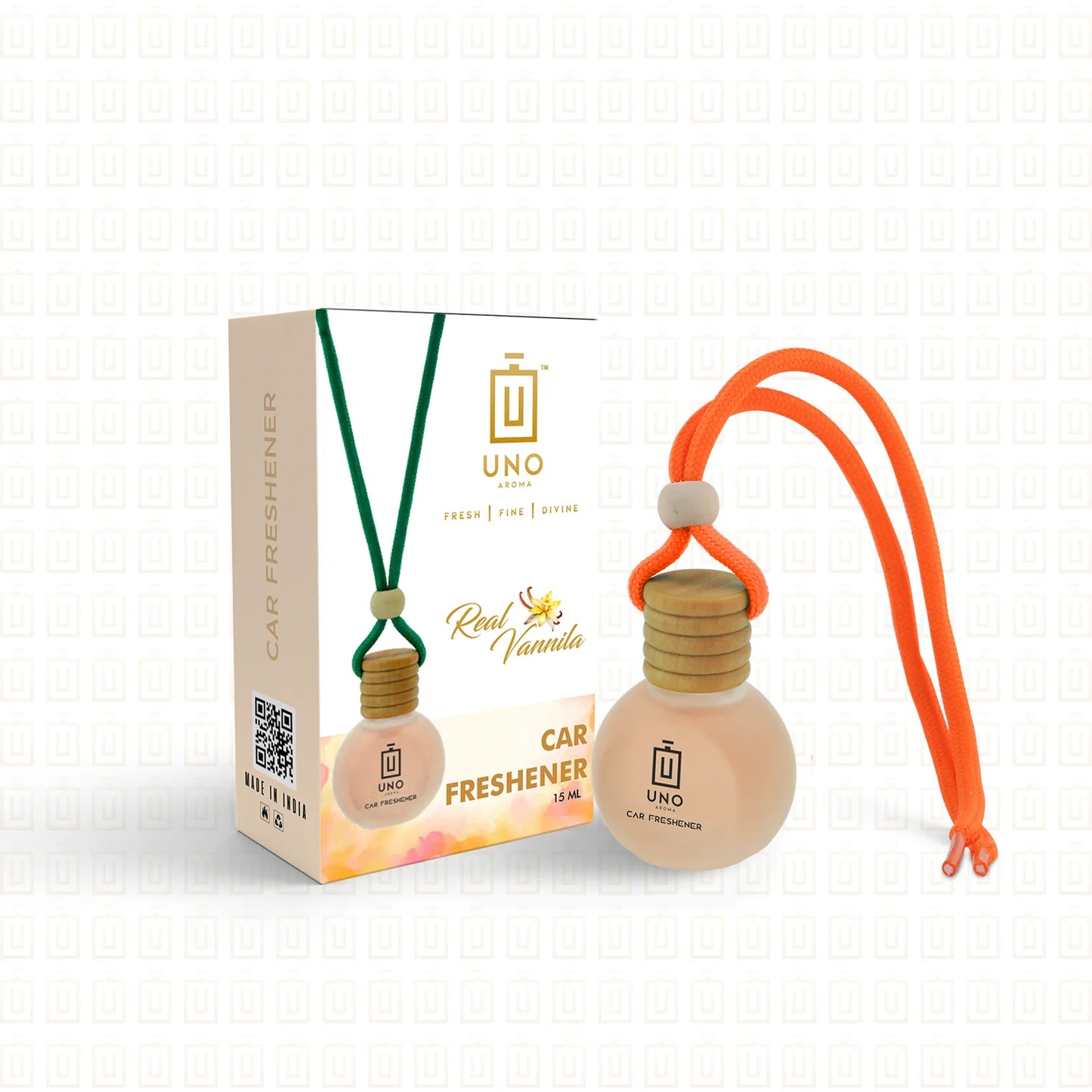 Real Vanilla - Hanging Car Freshener