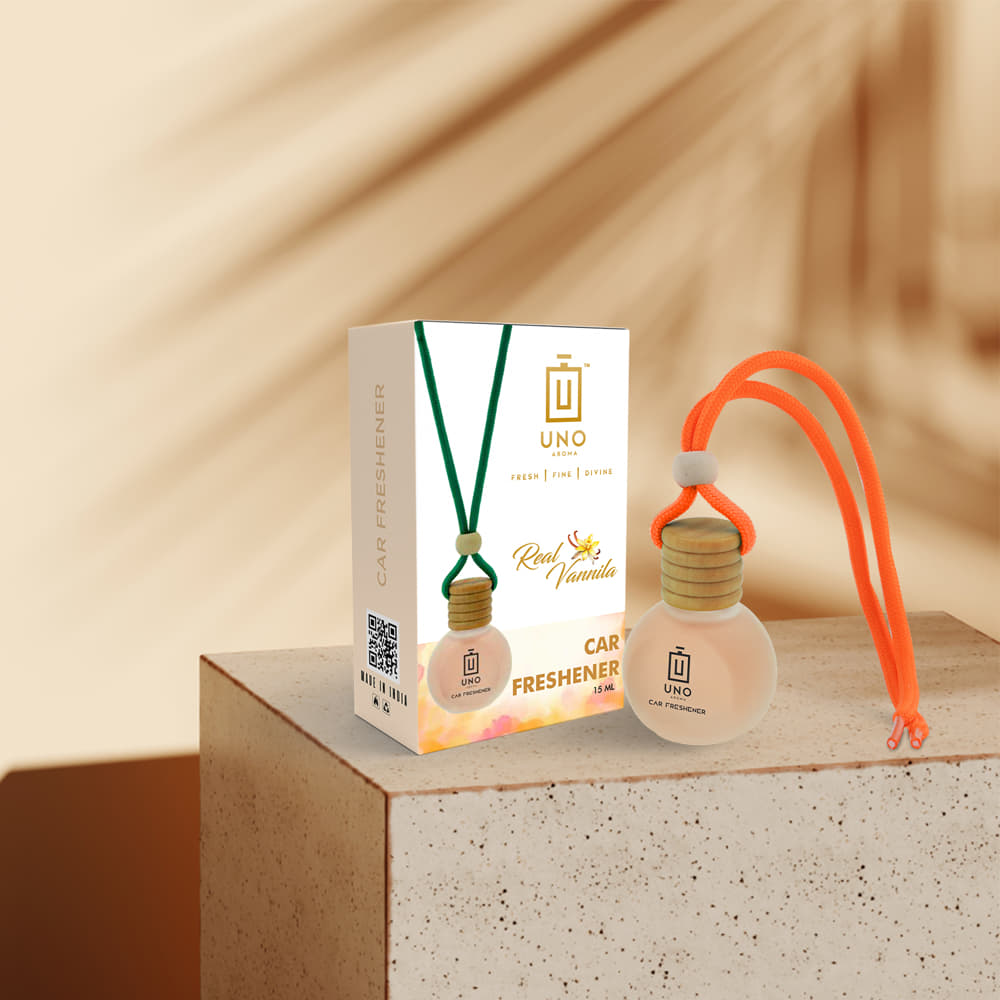 Real Vanilla - Hanging Car Freshener