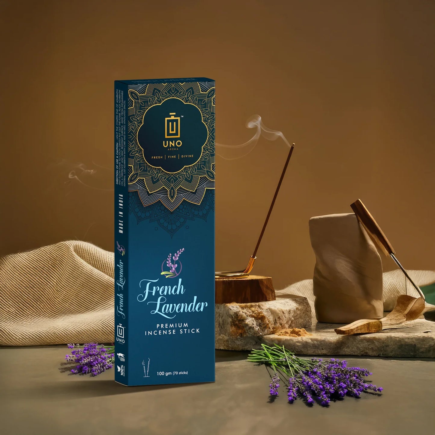 French Lavender - Incense Sticks (Agarbatti)