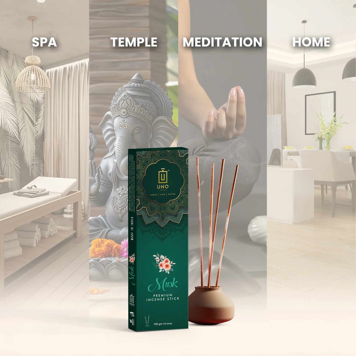 Musk - Incense Sticks (Agarbatti)