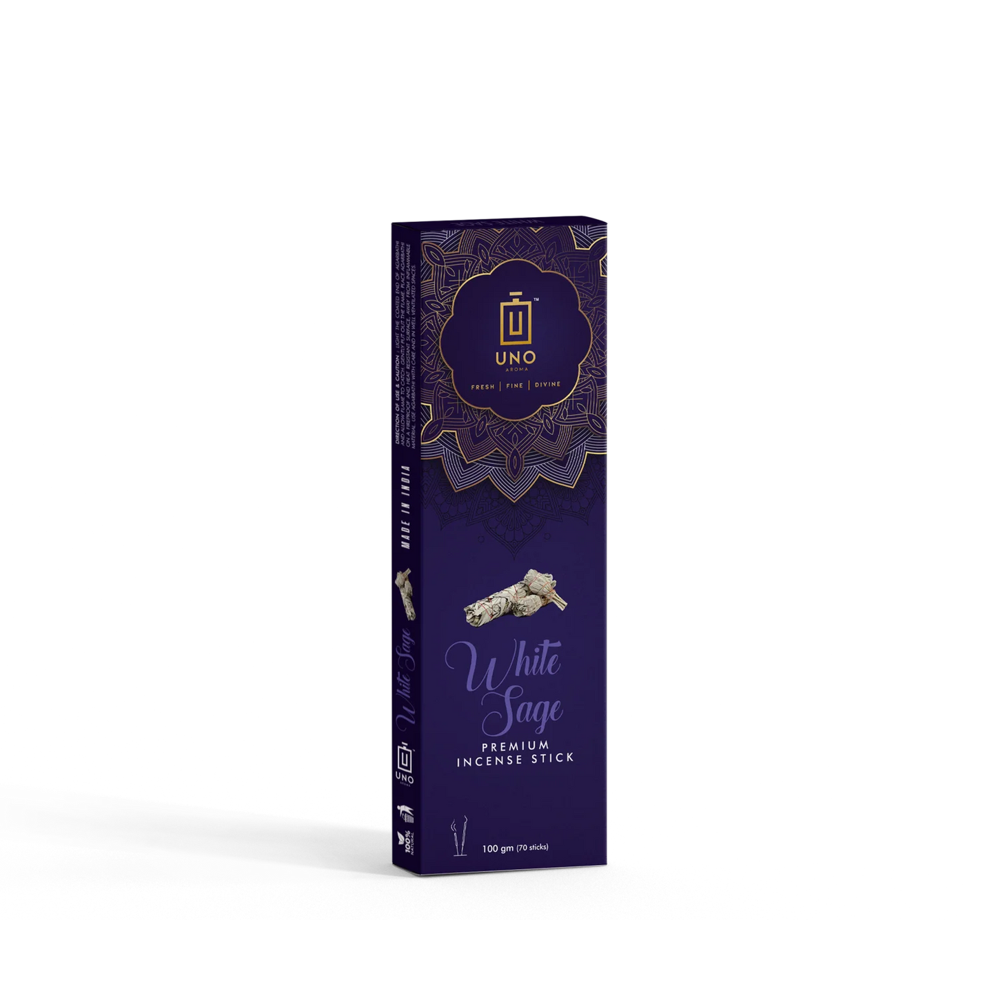 White Sage - Incense Sticks (Agarbatti)
