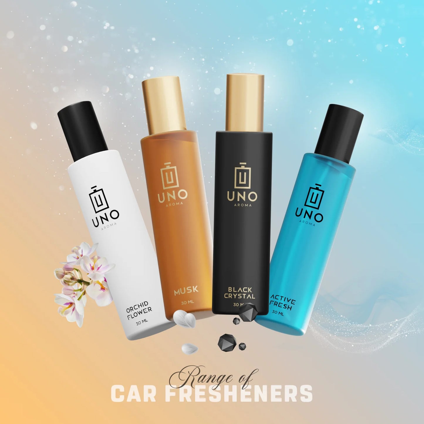 Orchid Flower - Spray Car Perfumes