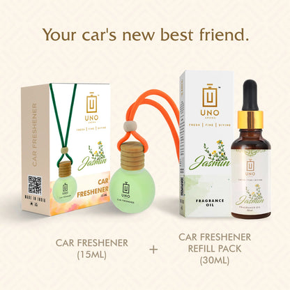 Jasmine - Hanging Car Freshener