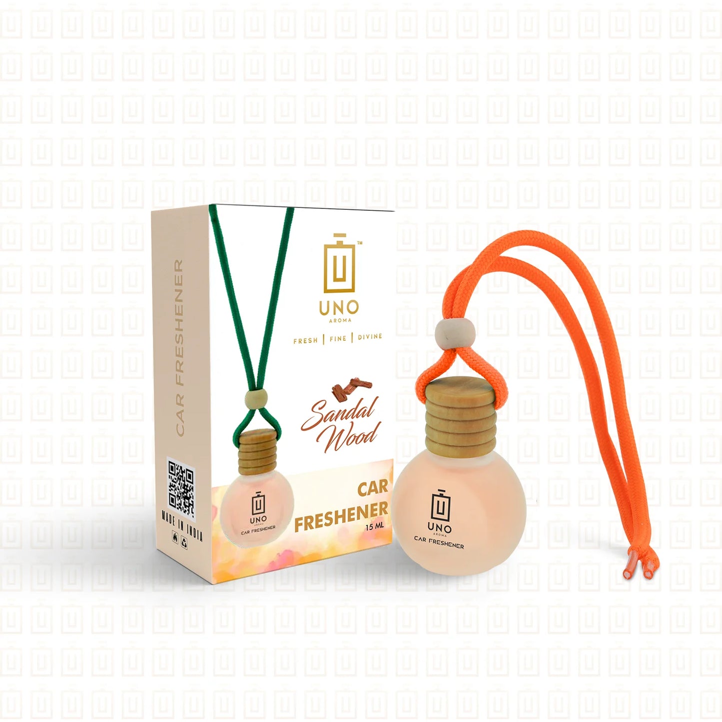 Sandalwood - Hanging Car Freshener