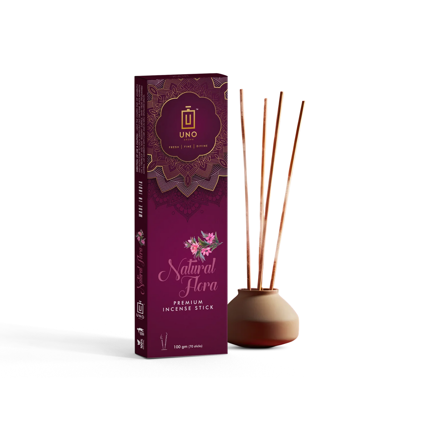 Natural Flora - Incense Stick (Agarbatti)