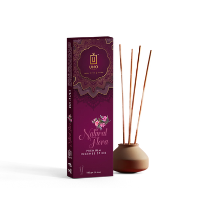 Natural Flora - Incense Stick (Agarbatti)